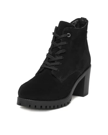 Botine dama,  piele naturala, negru CEO-WI23-LUM-02