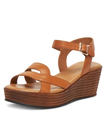 Sandale dama,  model WI16-NYASA-03, piele naturala, maro