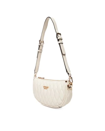 Geanta dama  Valla Mini, ecologica, alb, 22cm