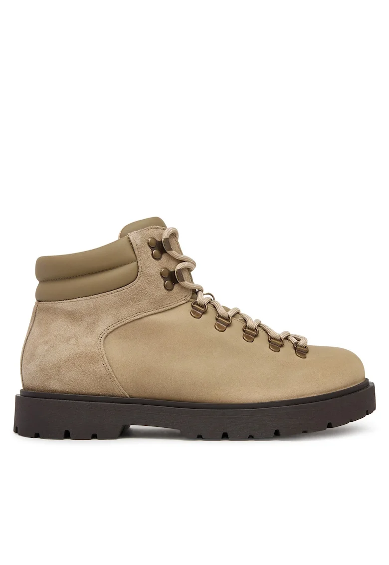 Ghete dama  Jackson 2.0, piele, Bej