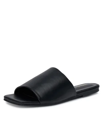Papuci  femei, negru, E1005-1