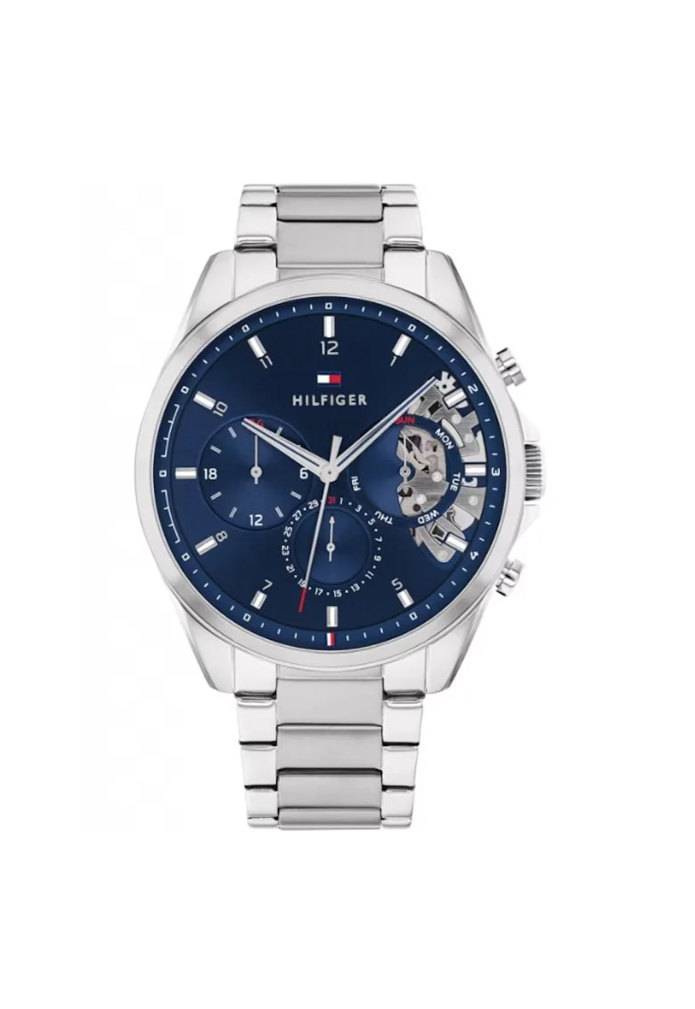 Ceas barbatesc Tommy Hilfigar Quartz Argintiu 1710448 Ceas elegant si versatil pentru barbati