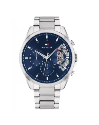 Ceas barbatesc Tommy Hilfigar Quartz Argintiu 1710448 Ceas elegant si versatil pentru barbati