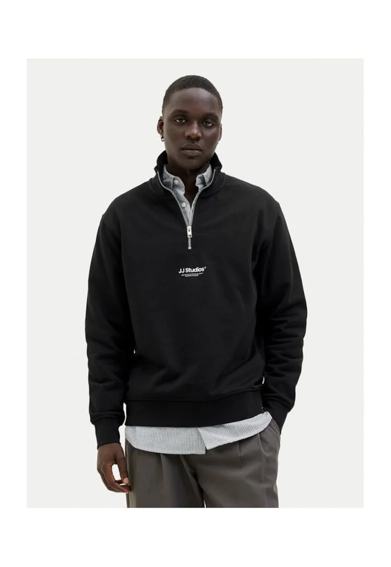 Hanorac barbati  negru, bumbac