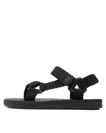Sandale copii  negru, tesatura,