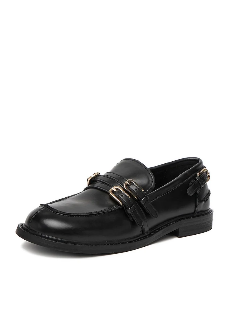 Pantofi dama CEO-HY69986-1,  Textil, Negru,