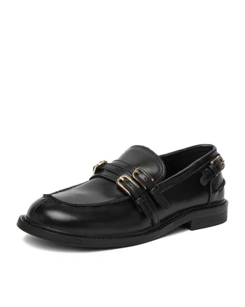 Pantofi dama CEO-HY69986-1,  Textil, Negru,