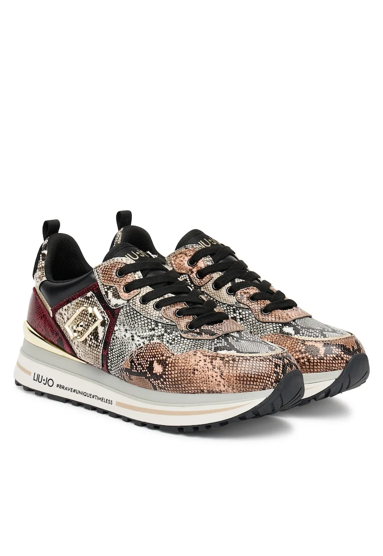 Tenisi dama,  din piele naturala, multicolor,