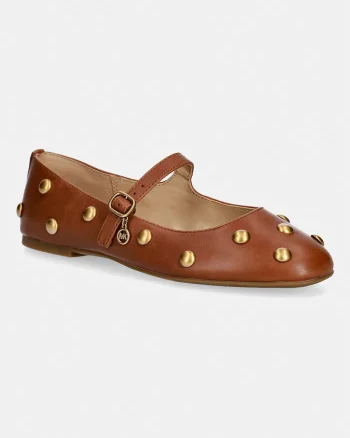MICHAEL Michael Kors balerini din piele Nellie Flex Ballet