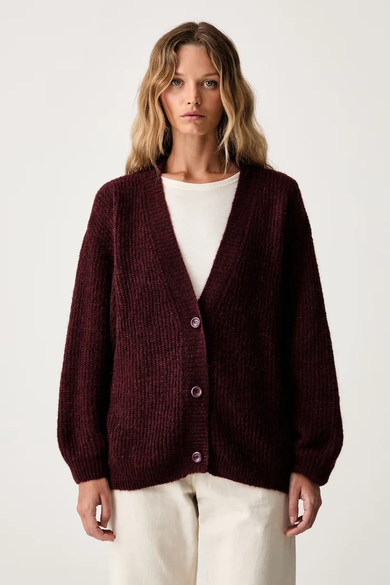 American Vintage cardigan pentru femei cu amestec de lână