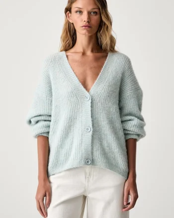 American Vintage cardigan pentru femei cu amestec de lână