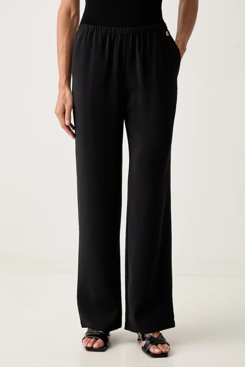 Armani Exchange pantaloni straight pentru femei