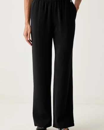 Armani Exchange pantaloni straight pentru femei