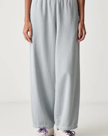American Vintage pantaloni straight pentru femei din bumbac