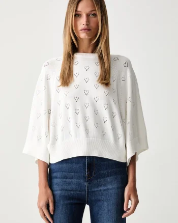 Twinset pulover pentru femei cu amestec de cașmir