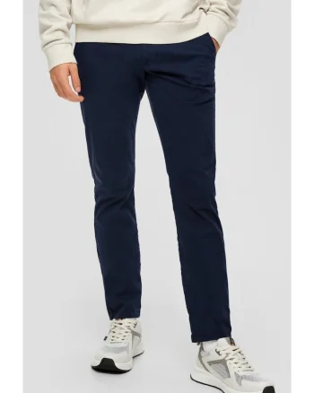 - Pantaloni chino slim fit, Bleumarin inchis