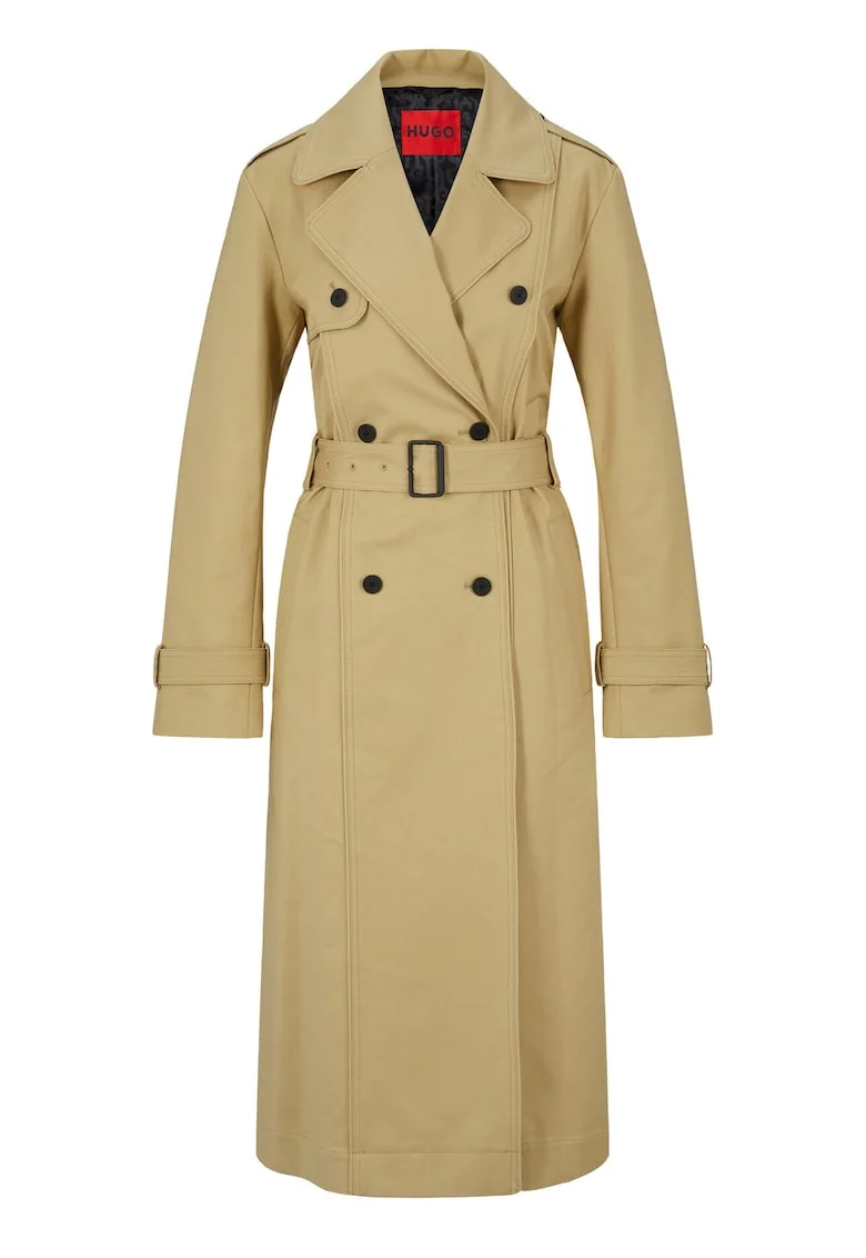 Trench dama  bej,
