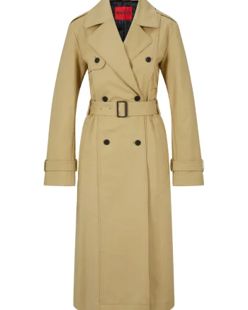 Trench dama  bej,