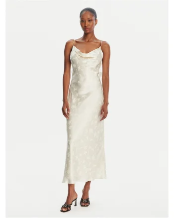 Rochie de cocktail,  ecru