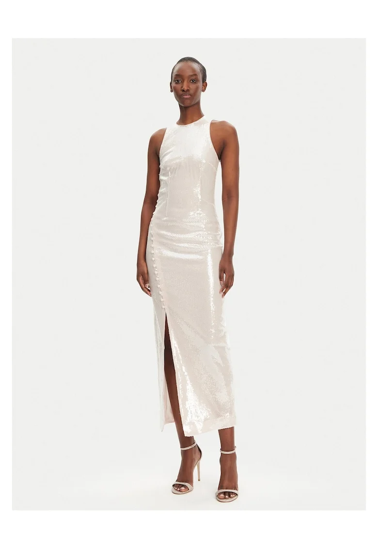 Rochie de seara,  culoare ecru