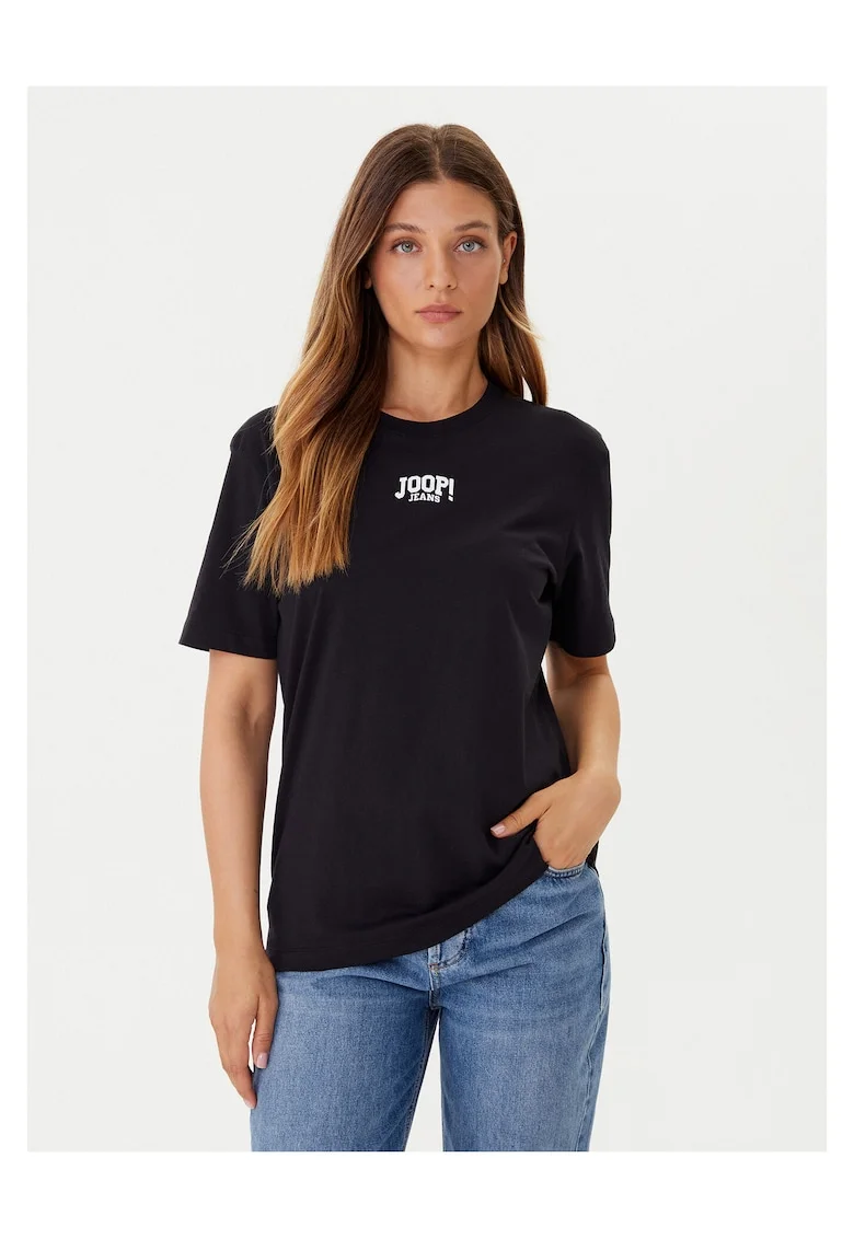 Tricou dama  negru, bumbac