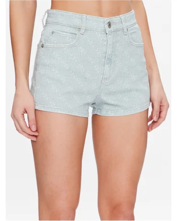 Pantaloni scurti din denim,  verzi,