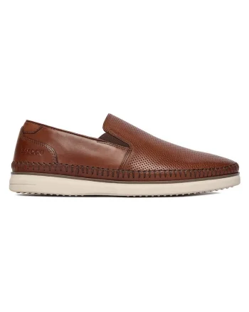 Pantofi barbati,  elegant, piele naturala, maro,