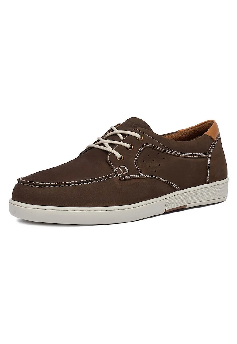 Pantofi barbati,  casual, piele naturala, maro