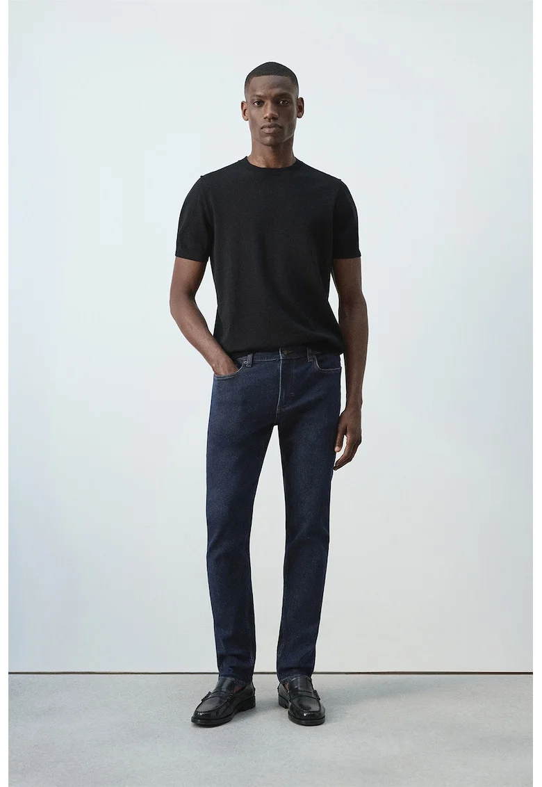 Blugi slim-fit Jan, Bleumarin