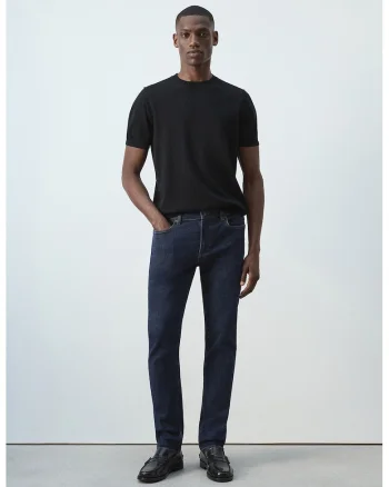 Blugi slim-fit Jan, Bleumarin