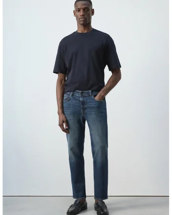 Blugi slim-fit, Bleumarin