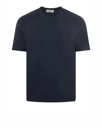Tricou barbati,  Crew, Albastru-inchis,