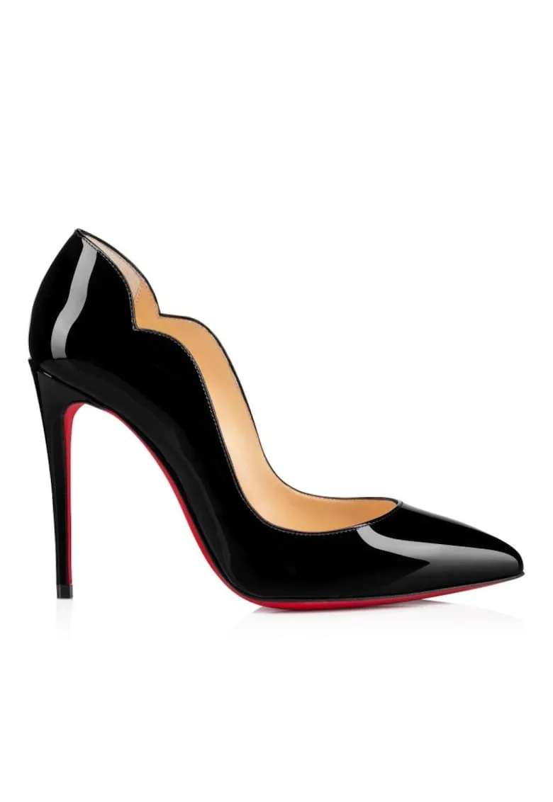 Pantofi dama,  Hot Chick 100 mm, Negru
