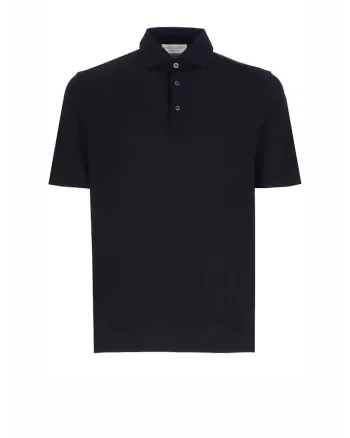 Tricou barbati,  crepe, Negru