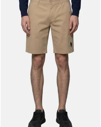 Pantaloni de trening cu snur de ajustare in talie, Bleumarin