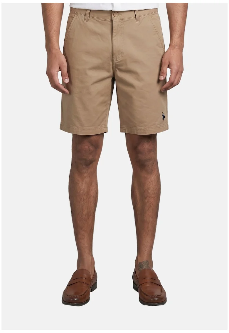 Pantaloni scurti chino, Maro taupe