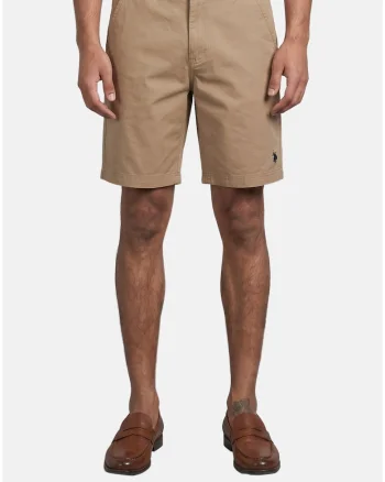 Pantaloni scurti chino, Maro taupe