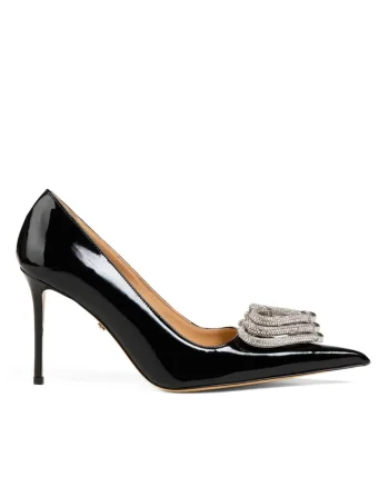 Pantofi dama,  Triple Heart, Negru, Negru