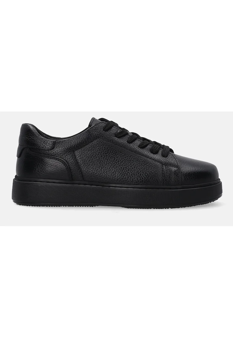 Pantofi sport din piele, Negru