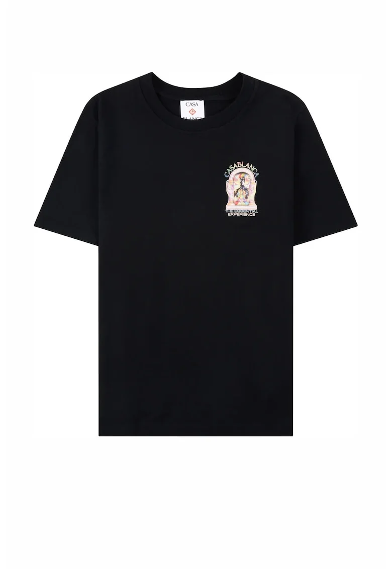 Tricou barbati,  The Essential Experience L'Arche, Negru