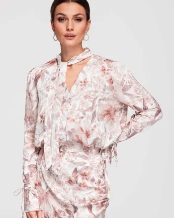 Camasa model floral  OW-SH-E0033