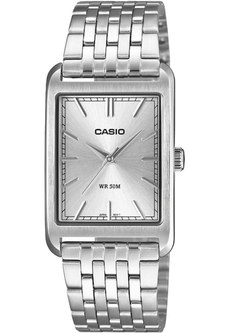 Ceas barbatesc  MTP-B215D-7AVER Quartz Argintiu