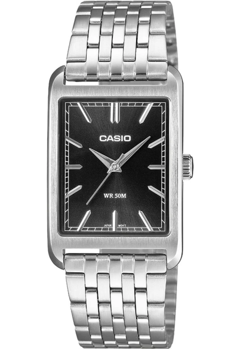 Ceas barbatesc  MTP-B215D-1AVER Quartz Argintiu