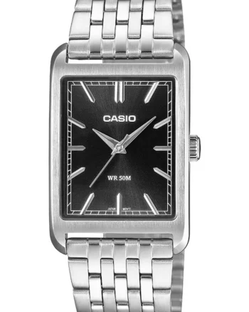 Ceas barbatesc  MTP-B215D-1AVER Quartz Argintiu