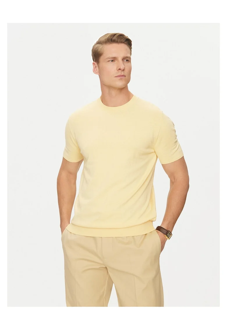 Tricou barbati Marciano Guess, galben
