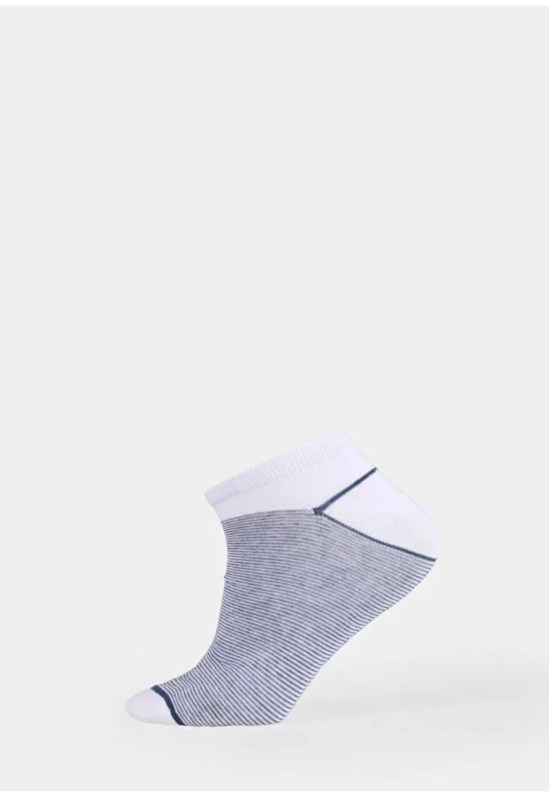 Sosete Barbati  Alb, Modern Fit, Bumbac