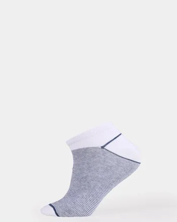 Sosete Barbati  Alb, Modern Fit, Bumbac