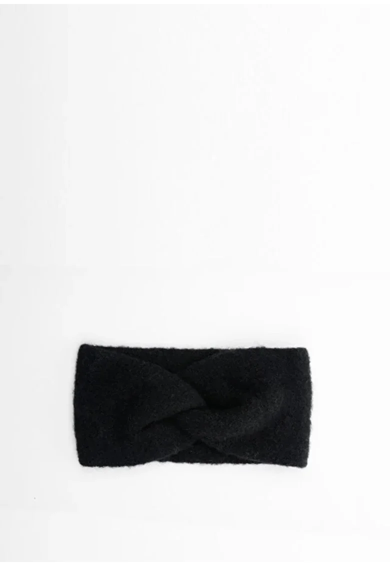 Bentita de dama,  neagra, acril, circumferinta