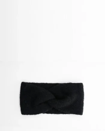 Bentita de dama,  neagra, acril, circumferinta