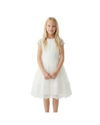 Rochie fete,  Mavy, Dantela si Tul, Crem, Crem